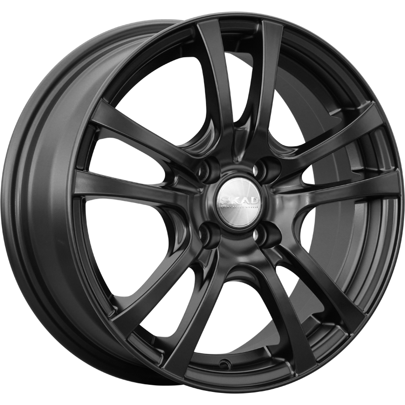 Скад Дели 6x15 4*100 ET47 DIA60.1 Черный бархат Литой