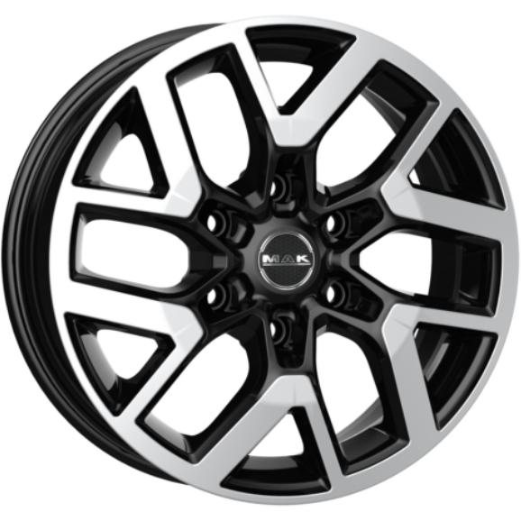 MAK Gravel 6.5x16 6*120 ET50 DIA74.5 Black mirror Литой
