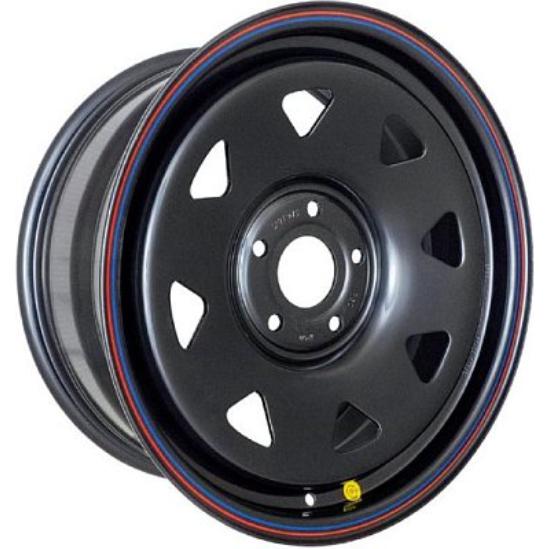 Off Road Wheels Jeep 8x15 5*114.3 ET-19 DIA84.1 Black Штампованный