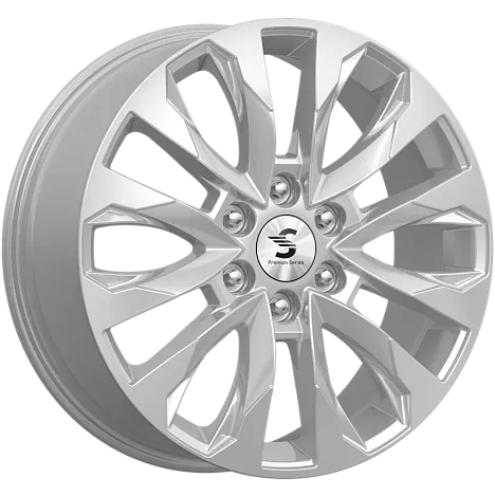 K&K КР007 8x20 6*139.7 ET60 DIA95.1 Elite silver Литой