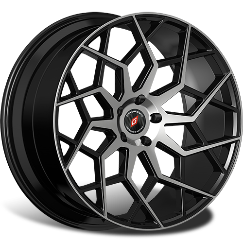 Inforged IFG42 10x20 5*112 ET42 DIA66.6 Black Machined Литой