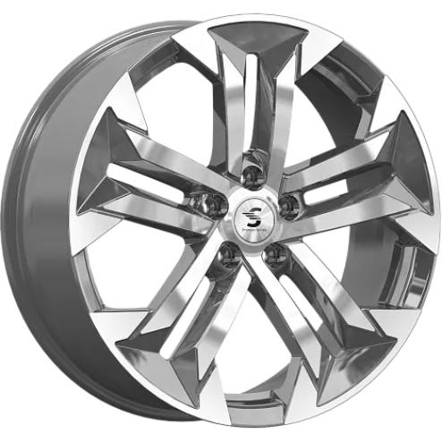K&K КР015 7.5x19 5*108 ET42 DIA65.1 Diamond gloss graphite Литой