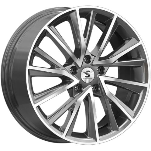 Скад KP010 7.5x18 5*108 ET36 DIA65.1 Алмаз графит Литой