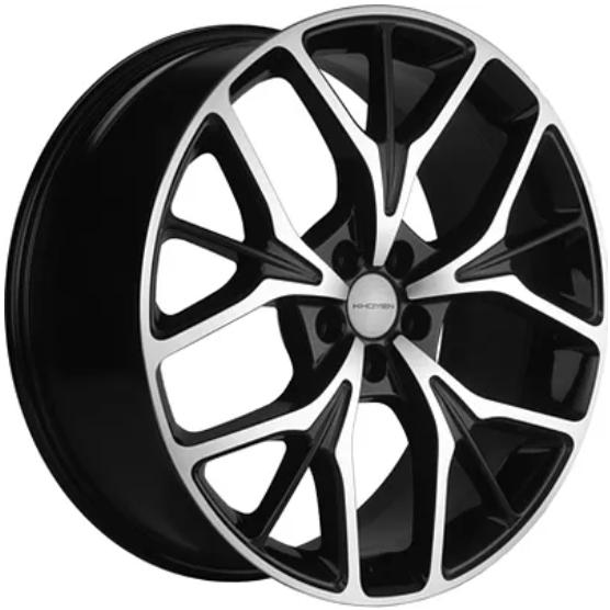 Khomen KHW 2012 8x20 5*108 ET40 DIA63.3 Black-FP Литой