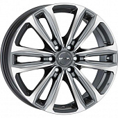 MAK Safari 6 8x18 6*114.3 ET30 DIA66.1 Gunmetal Mirror Face Литой