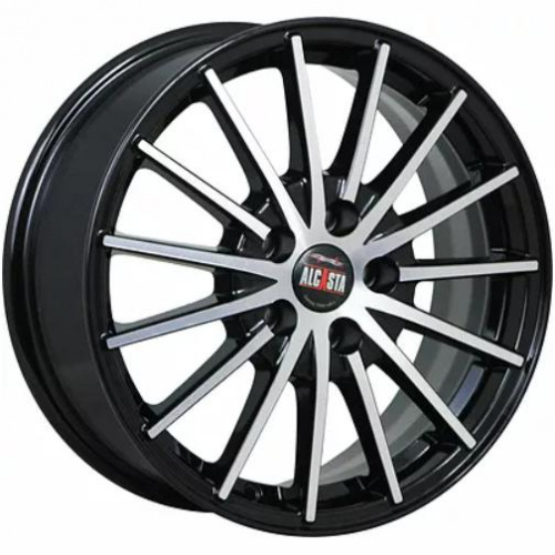 Alcasta M60 6.5x16 5*110 ET45 DIA67.1 BKF Литой