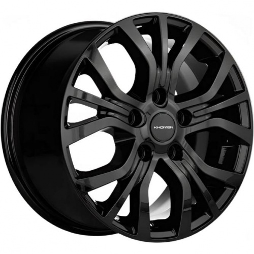 Khomen KHW 1608 6.5x16 5*120 ET51 DIA65.1 Black Литой