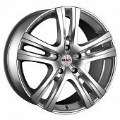 MAK Aria 9x18 5*150 ET48 DIA110.1 Silver Литой