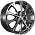 Khomen KHW 1605 6.5x16 5*110 ET46 DIA63.3 Gray-FP Литой