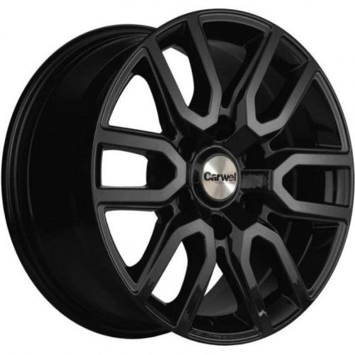 Carwel Барал 8x17 6*139.7 ET46 DIA67.1 BL Литой