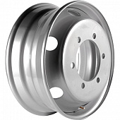Asterro 6/222.25/164/123 6x17.5 6*222.25 ET123 DIA164 Silver Штампованный