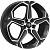 Khomen KHW 1909 7.5x19 5*108 ET47 DIA60.1 Black-FP Литой