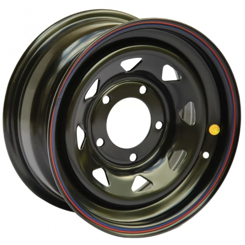 Off Road Wheels Nissan/Toyota 8x17 6*139.7 ET0 DIA110.1 Black Штампованный
