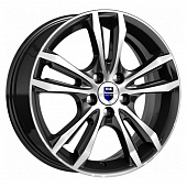 K&K Samara 6x16 4*114.3 ET40 DIA67.1 Алмаз черный SK Литой