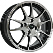 Megami MGM-5 6x14 4*100 ET35 DIA67.1 BKF Литой