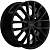 Khomen KHW 1506 6x15 4*100 ET45 DIA56.6 Black Литой