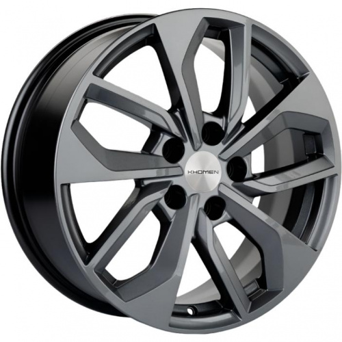 Khomen KHW 1703 7x17 5*112 ET49 DIA57.1 Gray Литой