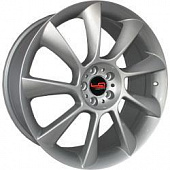 Replica LA MR122 9x21 5*112 ET53 DIA66.6 Silver Литой