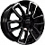 Khomen KHW 1406 5.5x14 4*100 ET43 DIA67.1 Black-FP Литой