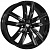 Khomen KHW 1905 7.5x19 5*100 ET28 DIA57.1 Black Литой