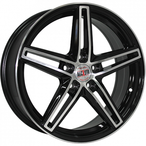 Alcasta M43 6.5x16 5*114.3 ET45 DIA66.1 BKF Литой