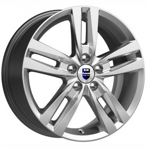 K&K Rassvet 6.5x16 5*112 ET38 DIA66.6 Сильвер Литой