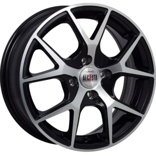 Alcasta M52 6x15 5*100 ET38 DIA57.1 BKF Литой