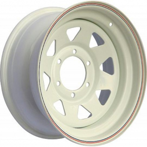 Off Road Wheels Toyota 8x16 5*150 ET-13 DIA110.1 White Штампованный