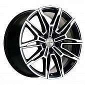 Khomen KHW 1904 9.5x19 5*120 ET40 DIA72.6 Black-FP Литой