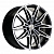 Khomen KHW 1904 8.5x19 5*112 ET28 DIA66.6 Black-FP Литой