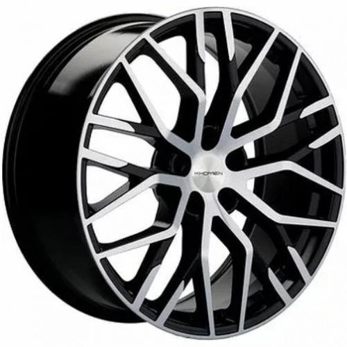 Khomen KHW 2005 8.5x20 5*120 ET30 DIA66.1 Black-FP Литой