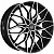 Khomen KHW 1813 7x18 5*114.3 ET45 DIA60.1 Black-FP Литой