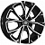 Khomen KHW 1907 7.5x19 5*108 ET47 DIA60.1 Black-FP Литой