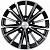 Khomen KHW 1611 6.5x16 5*108 ET43 DIA65.1 Black-FP Литой