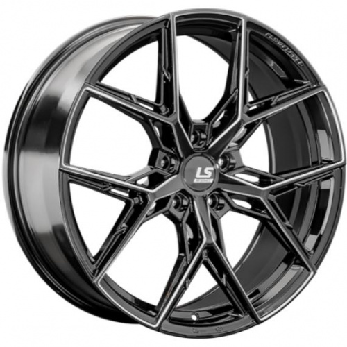 LS FlowForming RC82 8.5x20 5*114.3 ET30 DIA60.1 BK+SSF Литой