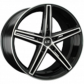 LS 749 8.5x19 5*120 ET25 DIA72.6 BKF Литой