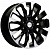 Khomen KHW 2010 8x20 6*139.7 ET25 DIA106.1 Black-FP Литой