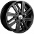 Khomen KHW 1609 6x16 4*100 ET41 DIA60.1 Black Matt Литой