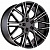 Khomen KHW 2101 9.5x21 5*120 ET45.5 DIA62.5 Black-FP Литой