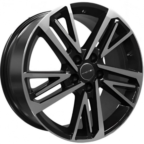 Khomen KHW 1815 8x18 5*108 ET47 DIA60.1 Black-FP Литой