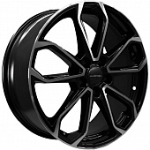 Khomen KHW 1816 7x18 5*110 ET35 DIA67.1 Black-FP Литой