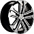 Khomen KHW 1803 7x18 5*108 ET46 DIA63.3 Black-FP Литой